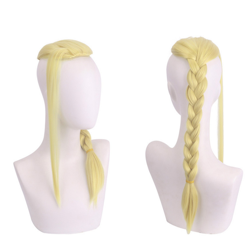 Women'S Yellow Accessories - Wig - Tokyo Swastika Avengers Cosplay
