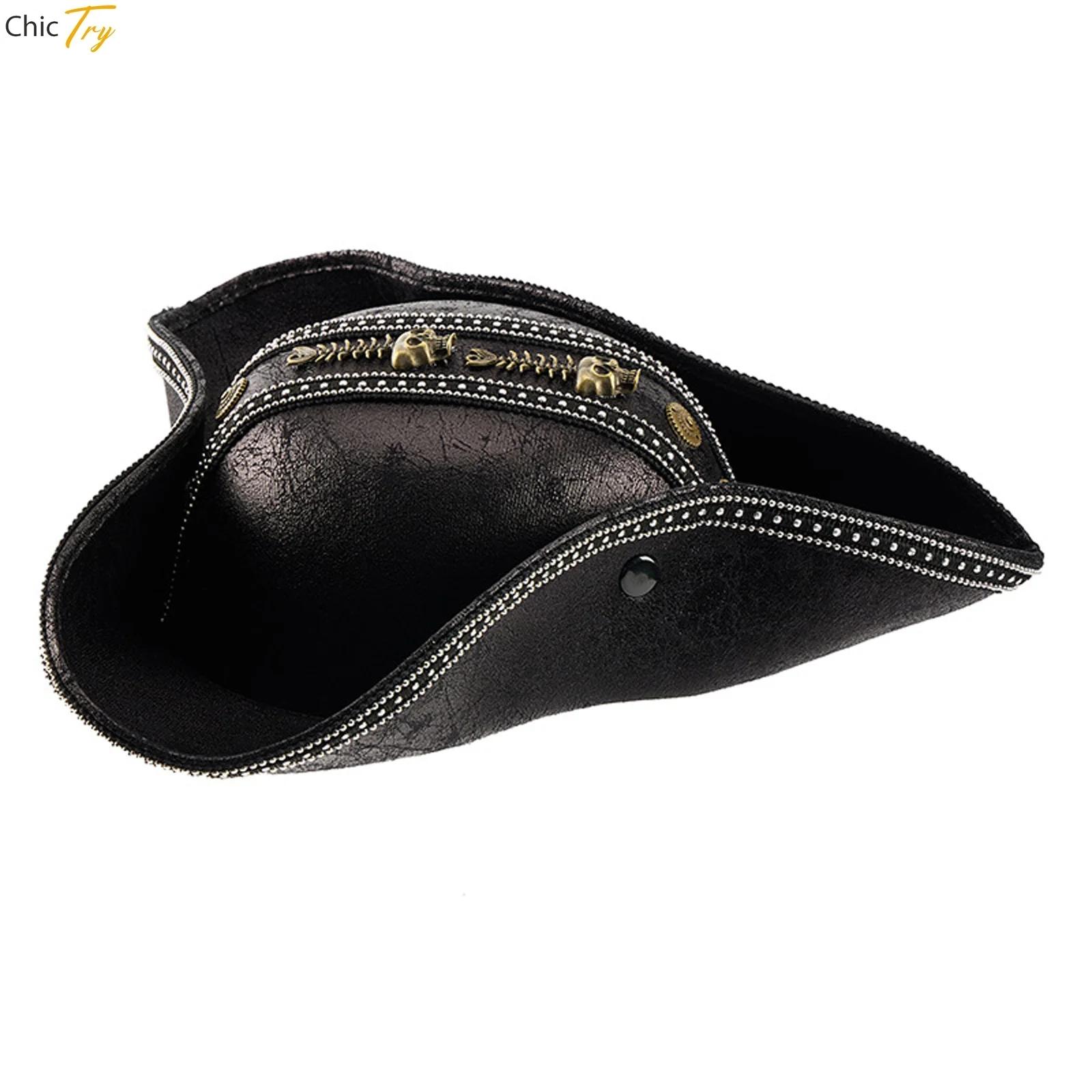 Women'S Vintage Accessories - Captain Hat Pirate Hat Jacke Sparro