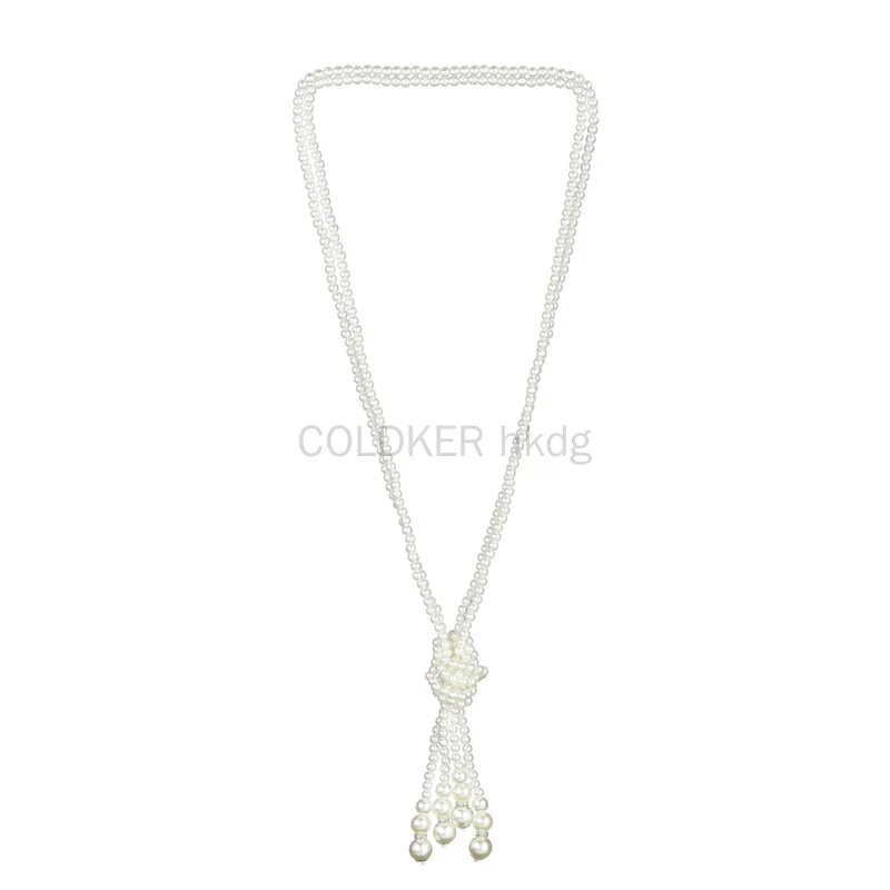 Women'S Vintage Accessories - 1920s Pearls Necklace Fashion Faux Pearls