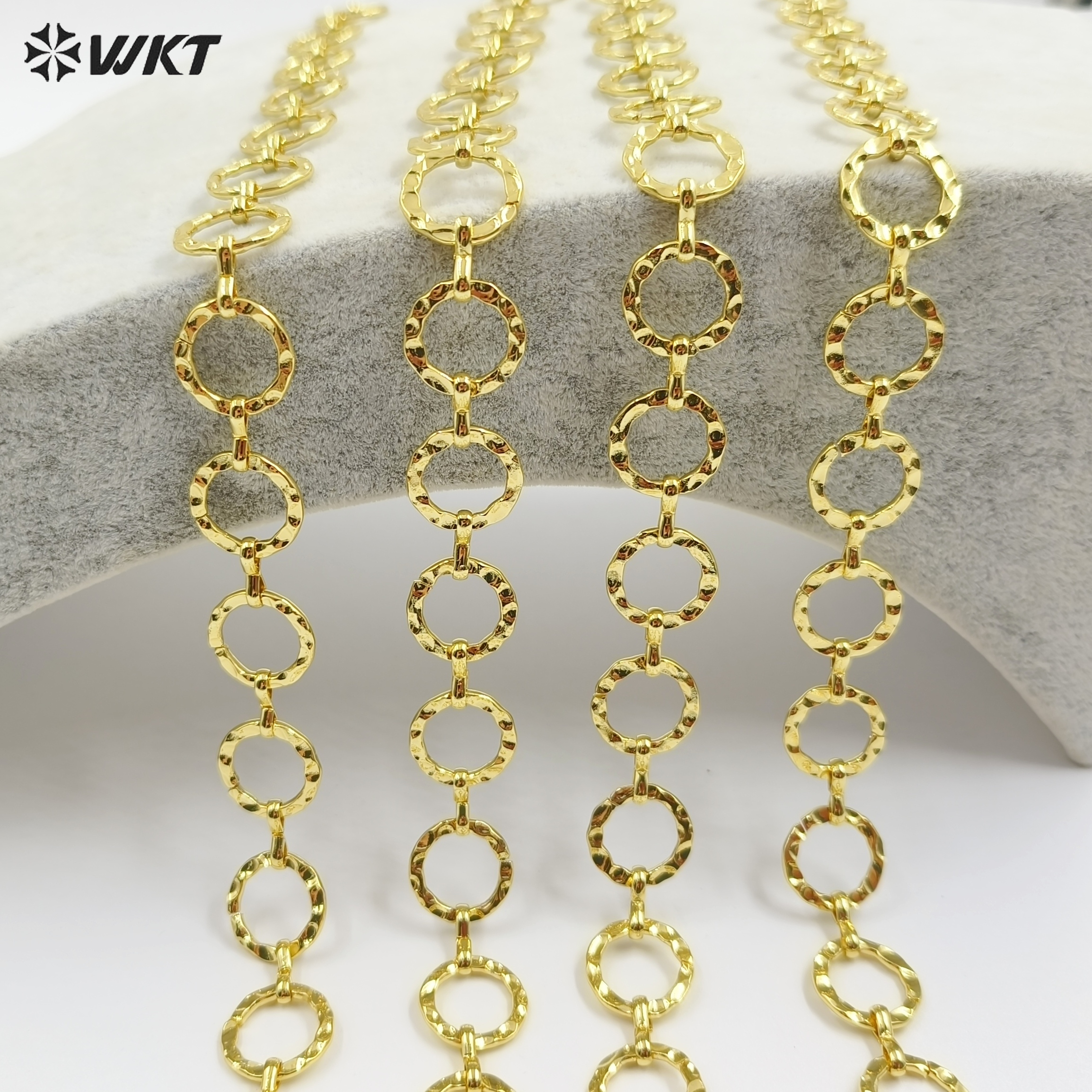 Women'S Yellow Accessories - WT-BC262 New Coming Yellow Brass Chain