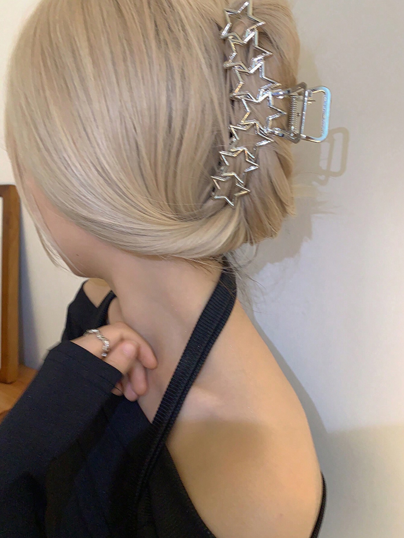 Women'S Accessories Accessorize - 1pc Silver Metal Alloy Pentagram Hair