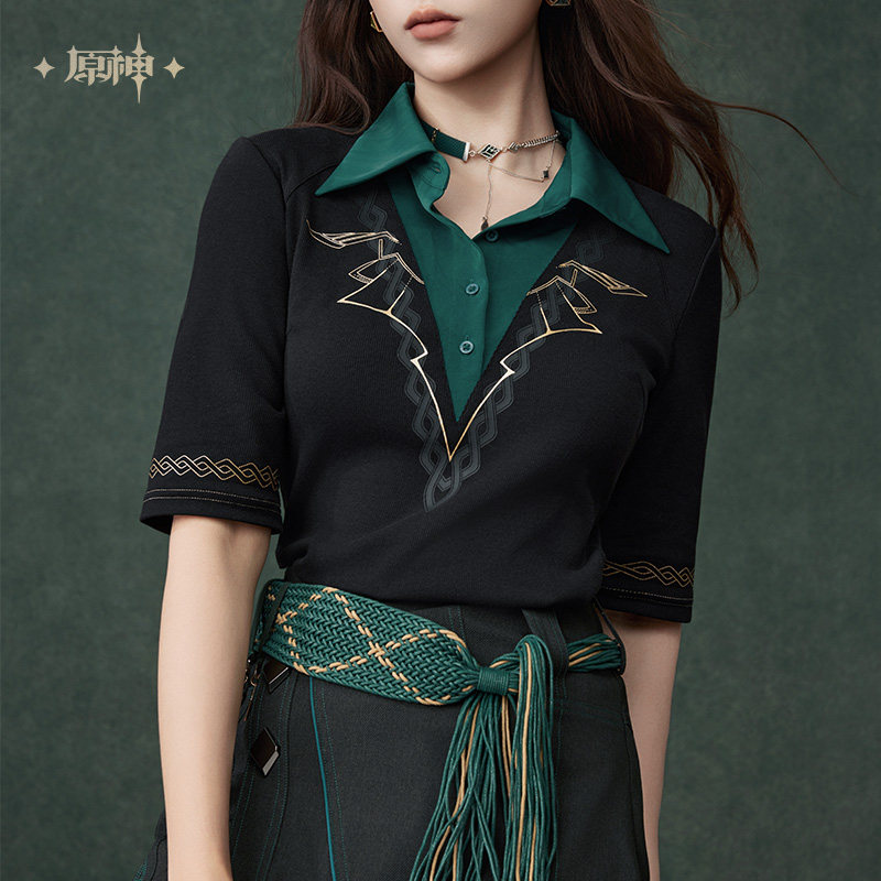 Women Accessories Gift - Original Alhaitham knitwear tops short sleeve