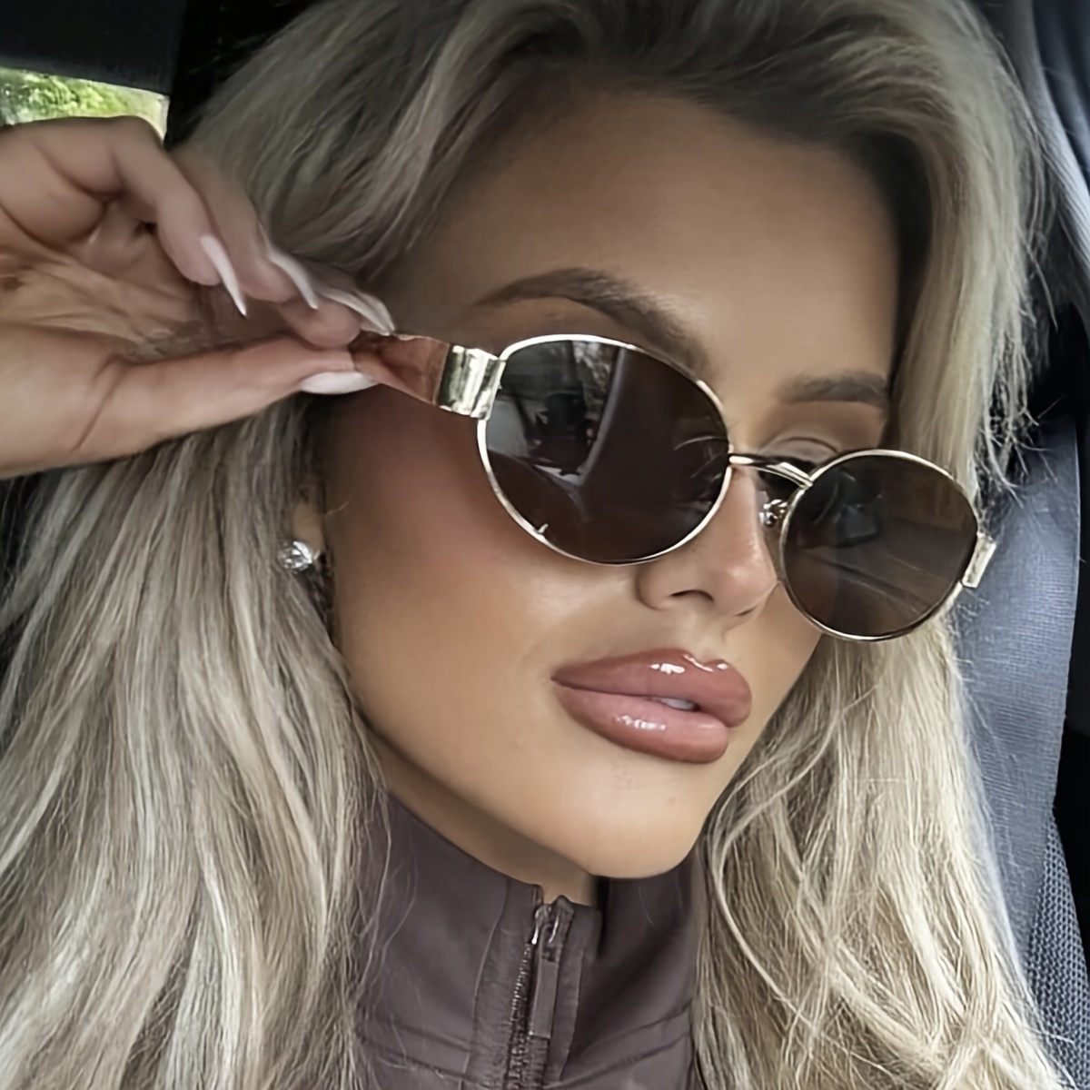 Women'S Vintage Accessories - GENUINE MOMENT Women's Vintage-Inspired Anti-Reflective Fashion