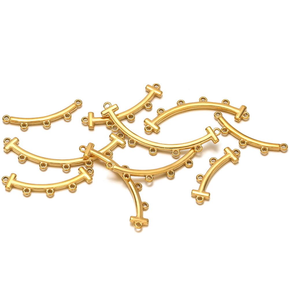 10pcs Stainless Steel Cylinder - Layered Necklace Set recensione e prezzo