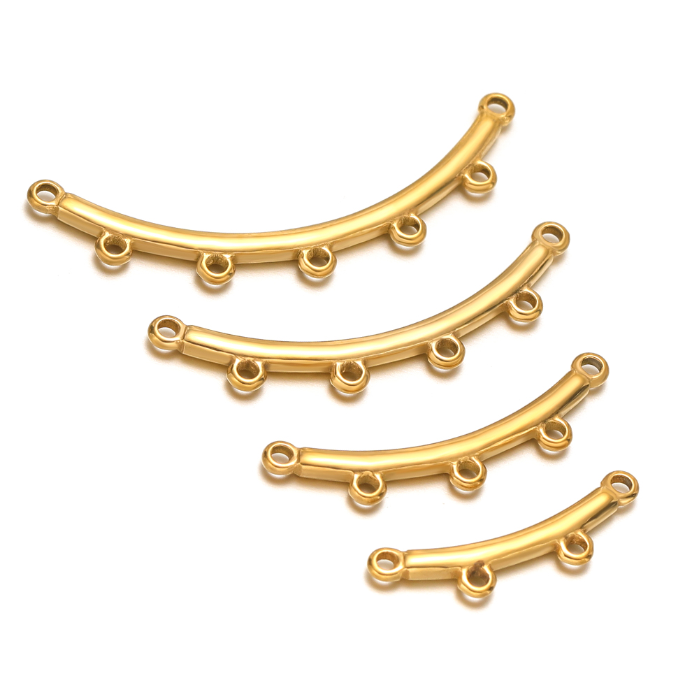 10pcs Stainless Steel Cylinder - Layered Necklace Set recensione e prezzo