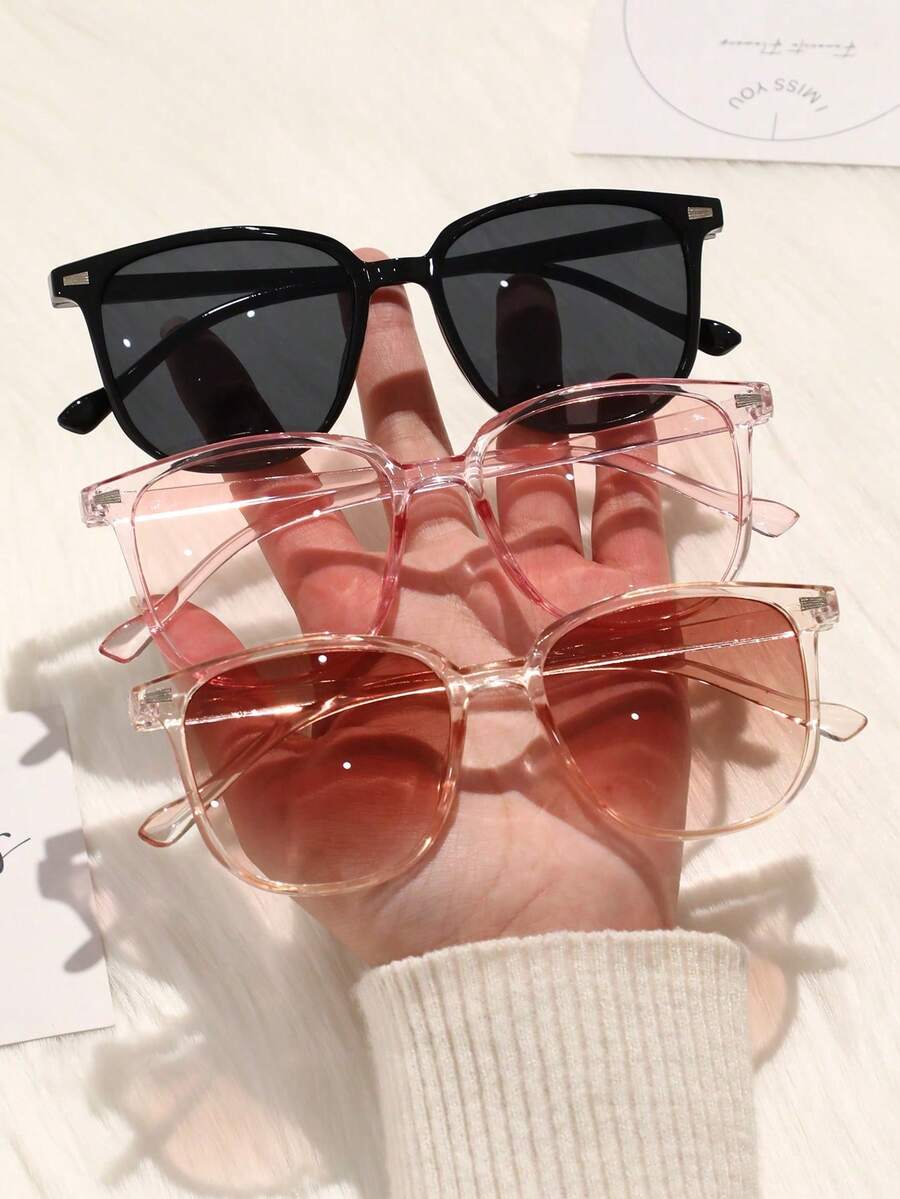 3pcs Geometric Plastic Square  - Women'S Vintage Accessories recensione e prezzo