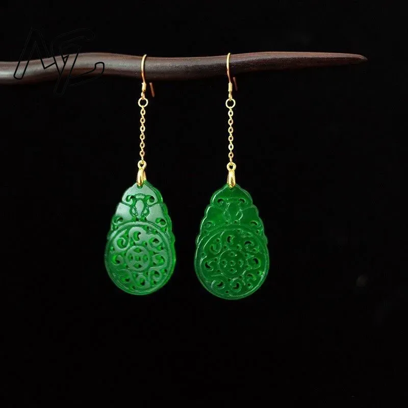 925 Silver Natural Green Jade  - Women Accessories For Hand recensione e prezzo