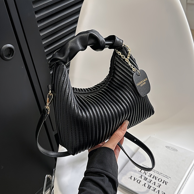 Fashion Pleated Hobo Crossbody - Women'S Accessories Purse recensione e prezzo