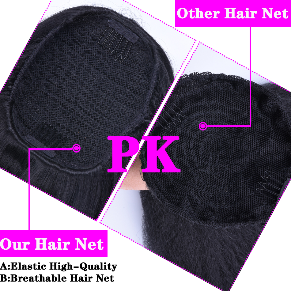 30inch Long Afro Puff Yaki Str - Hair Band Elastic recensione e prezzo
