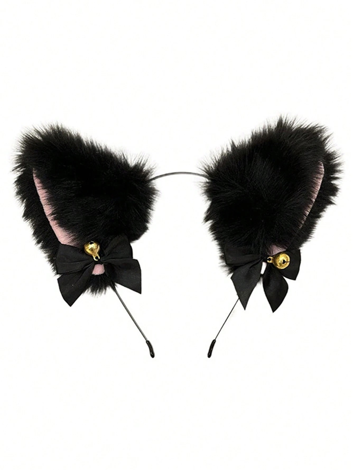 Black Fuzzy Cat Ear Hairband W - Women'S Yellow Accessories recensione e prezzo