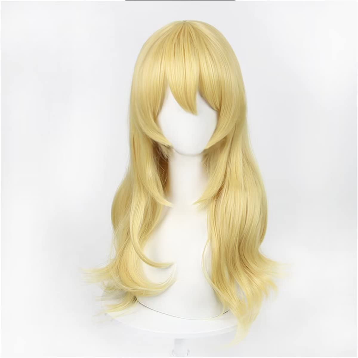 60cm Long Yellow Blonde Loose  - Women'S Yellow Accessories recensione e prezzo