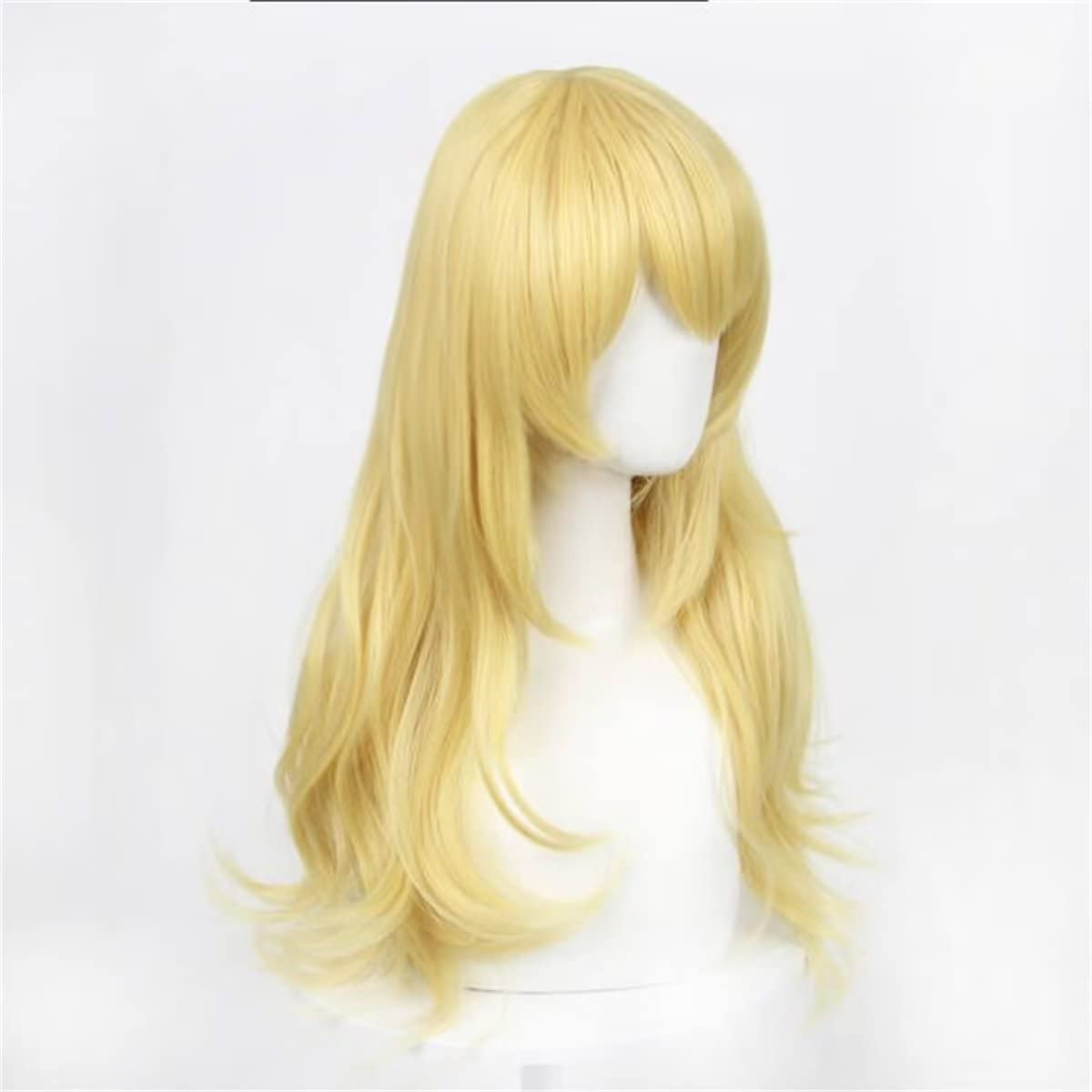 60cm Long Yellow Blonde Loose  - Women'S Yellow Accessories recensione e prezzo
