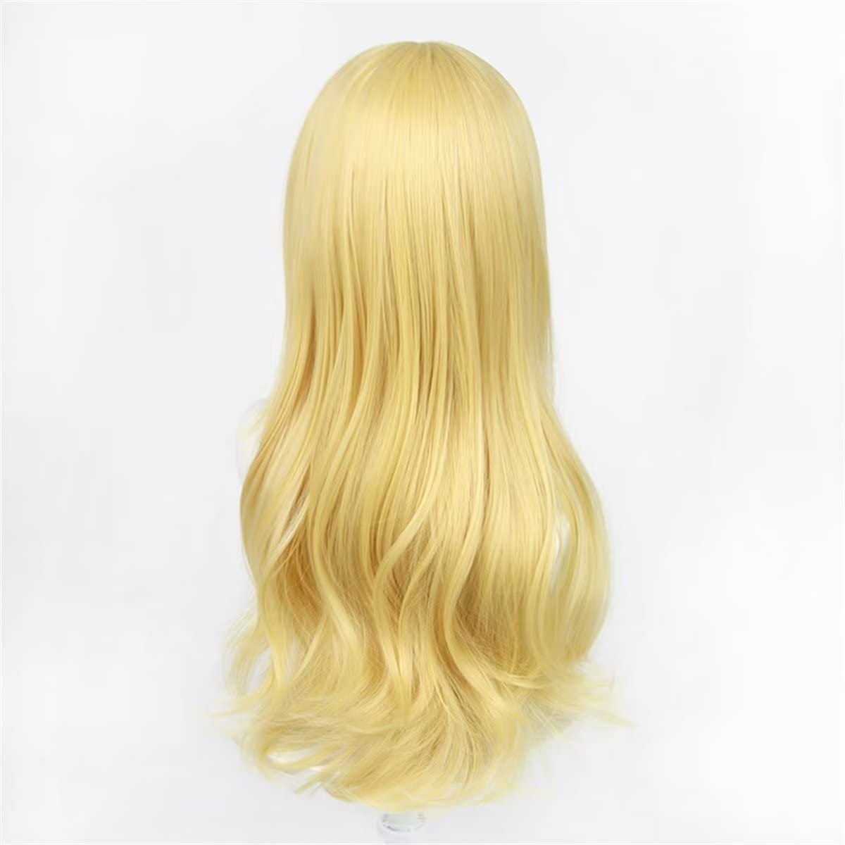 60cm Long Yellow Blonde Loose  - Women'S Yellow Accessories recensione e prezzo