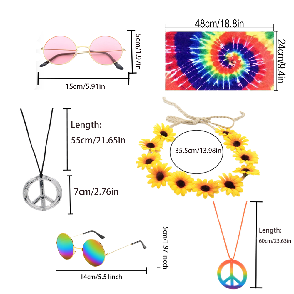 PESENAR Hippie clothing access - Women Accessories Logo recensione e prezzo
