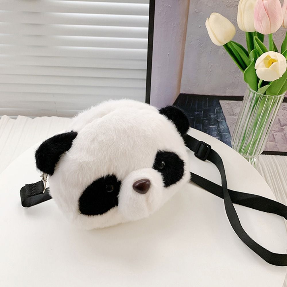 New Soft Fluffy Panda Crossbod - Women'S Accessories Purse recensione e prezzo
