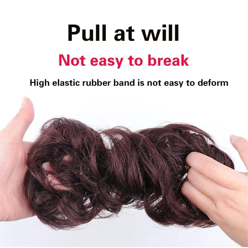 Synthetic Fashion Messy Curly  - Hair Band Elastic recensione e prezzo