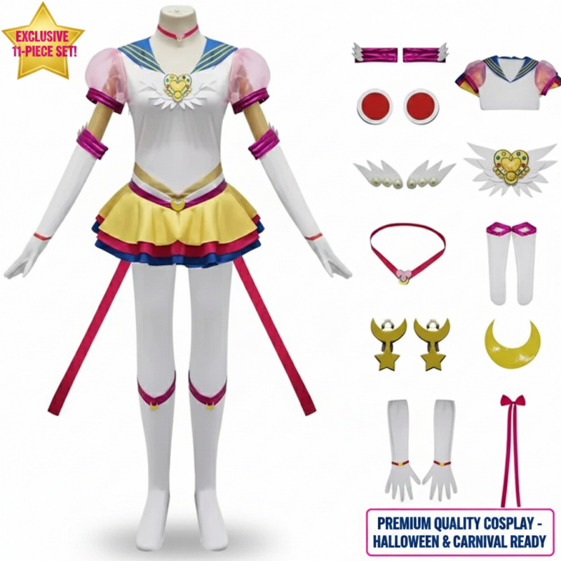 ☆SunlCos 11PCS Anime Tsukino U - Women'S Yellow Accessories recensione e prezzo