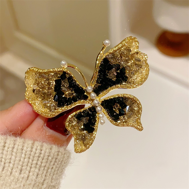 Black Butterfly Brooches For W - Women Jewelry Accessories For Black Dress recensione e prezzo