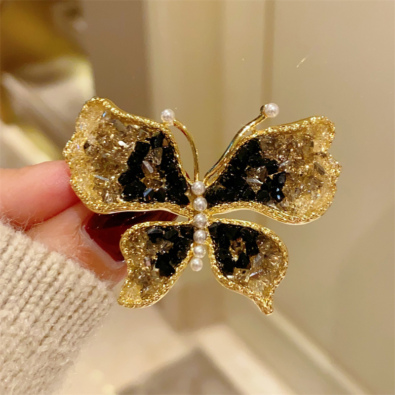 Black Butterfly Brooches For W - Women Jewelry Accessories For Black Dress recensione e prezzo