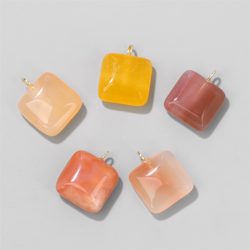 Sweet Pink Agate Stone Charms  - Women'S Accessories Purse recensione e prezzo