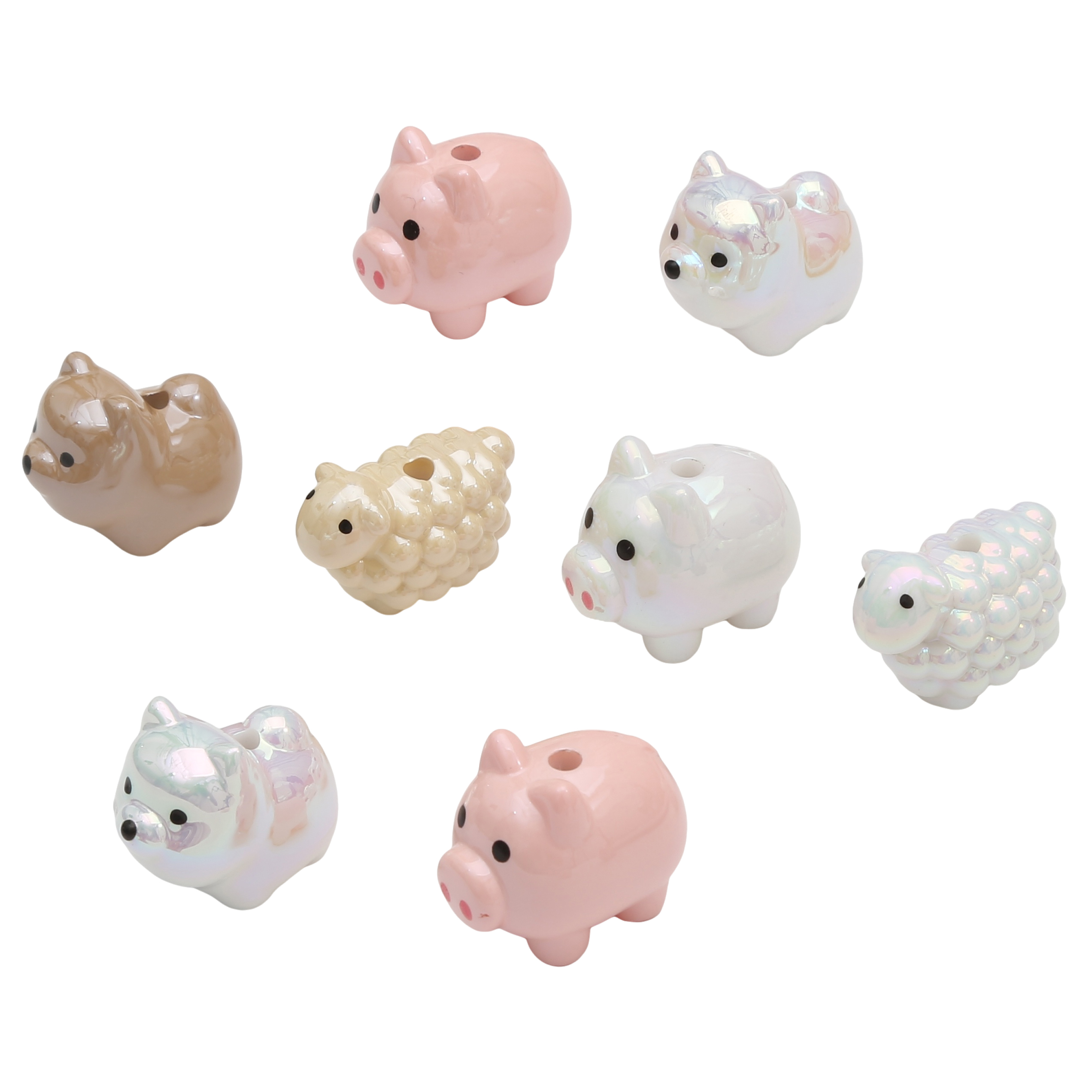 Acrylic Animal Beads Sheep Pig - Women Accessories For Hand recensione e prezzo