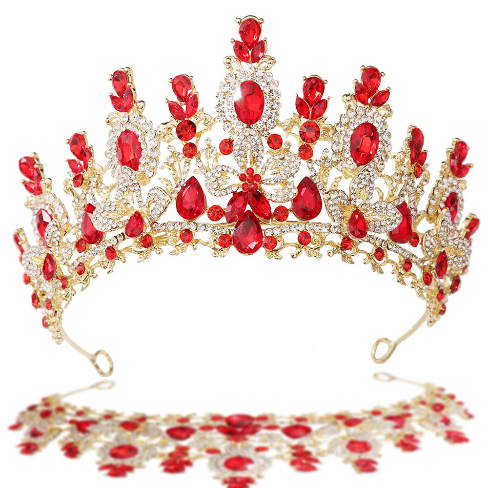 Baroque Princess Red Crystal W - Women Jewelry Accessories For Black Dress recensione e prezzo
