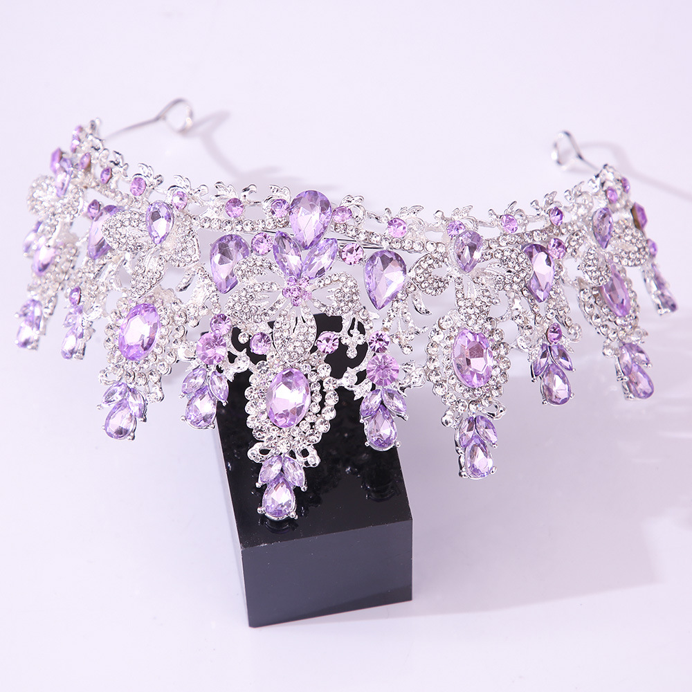 Baroque Princess Red Crystal W - Women Jewelry Accessories For Black Dress recensione e prezzo