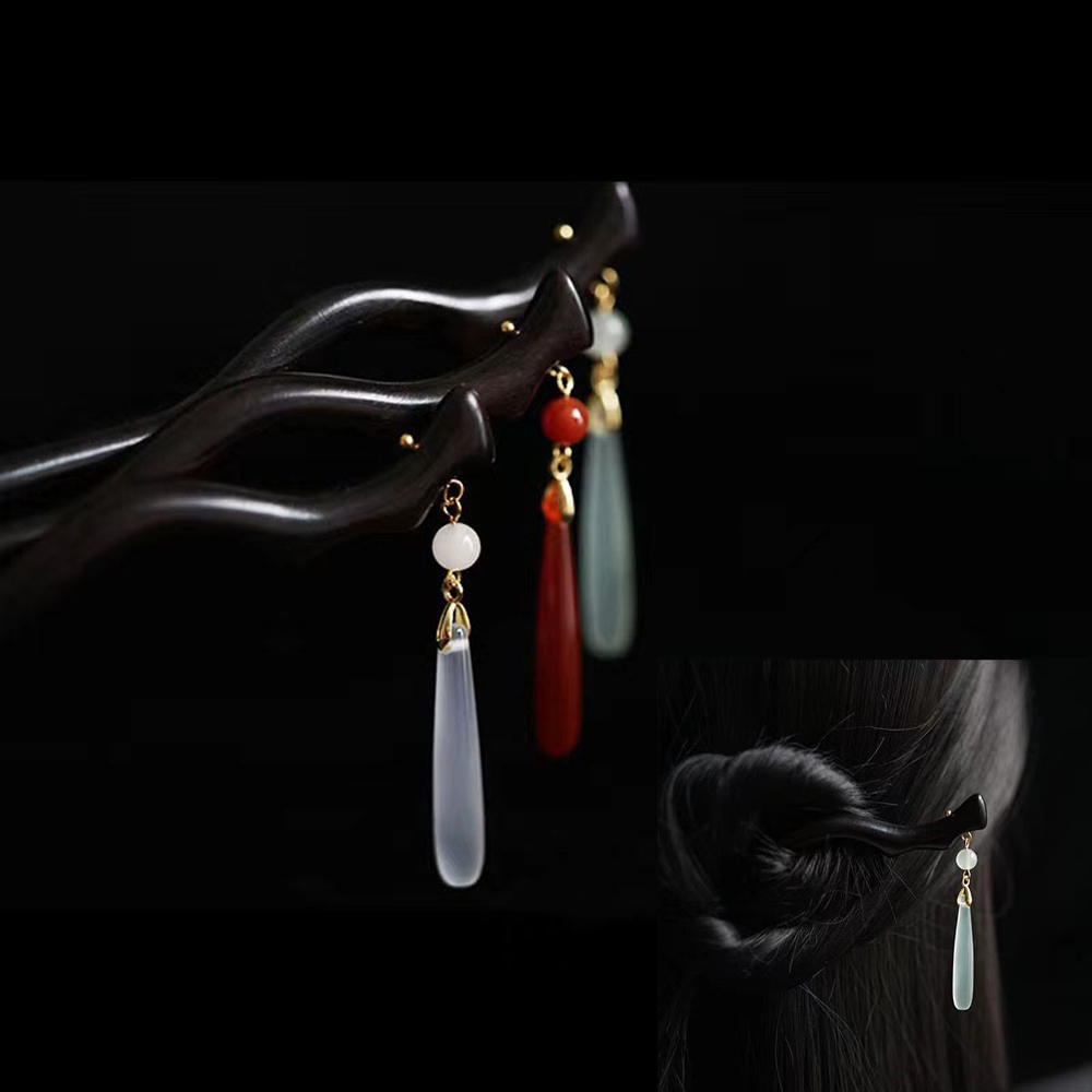 Vintage Wood Flower Tassel Ste - Women'S Vintage Accessories recensione e prezzo