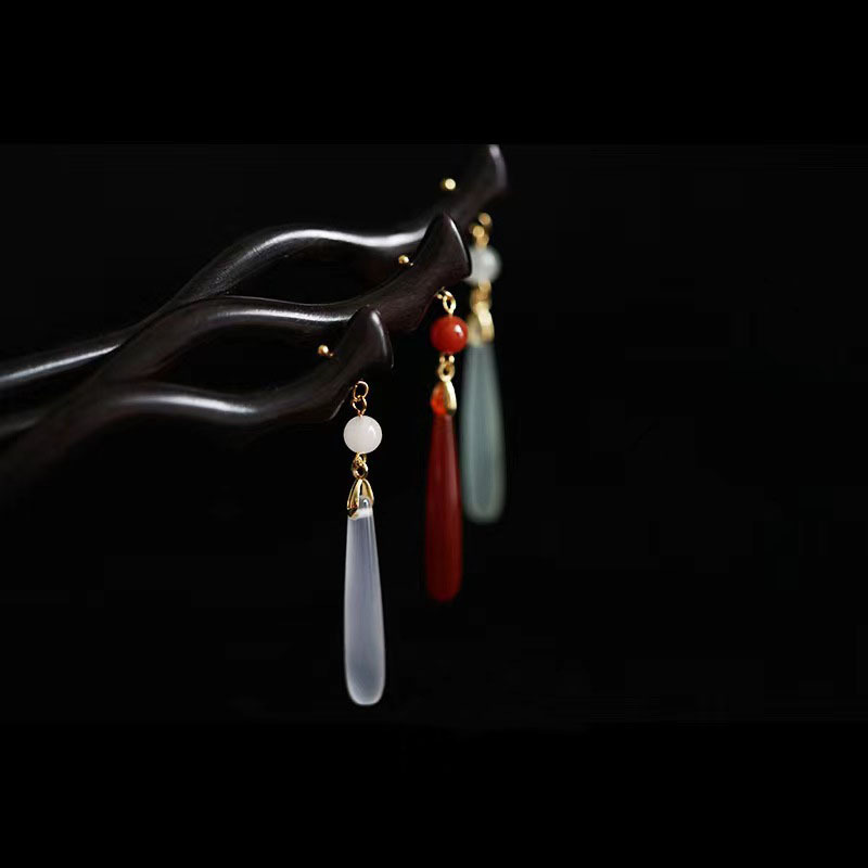 Vintage Wood Flower Tassel Ste - Women'S Vintage Accessories recensione e prezzo