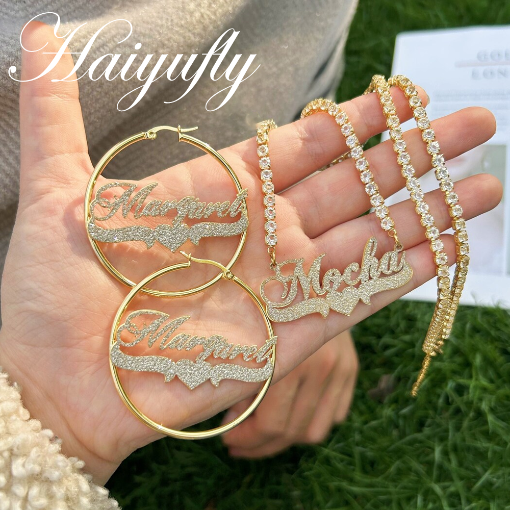 Haiyufly Custom Frosted Name N - Women Accessories Gift Set recensione e prezzo