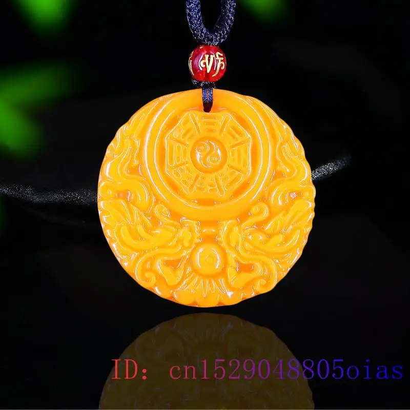 Yellow Jade Dragon Pendant Gif - Women'S Yellow Accessories recensione e prezzo