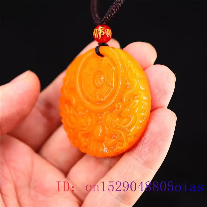 Yellow Jade Dragon Pendant Gif - Women'S Yellow Accessories recensione e prezzo