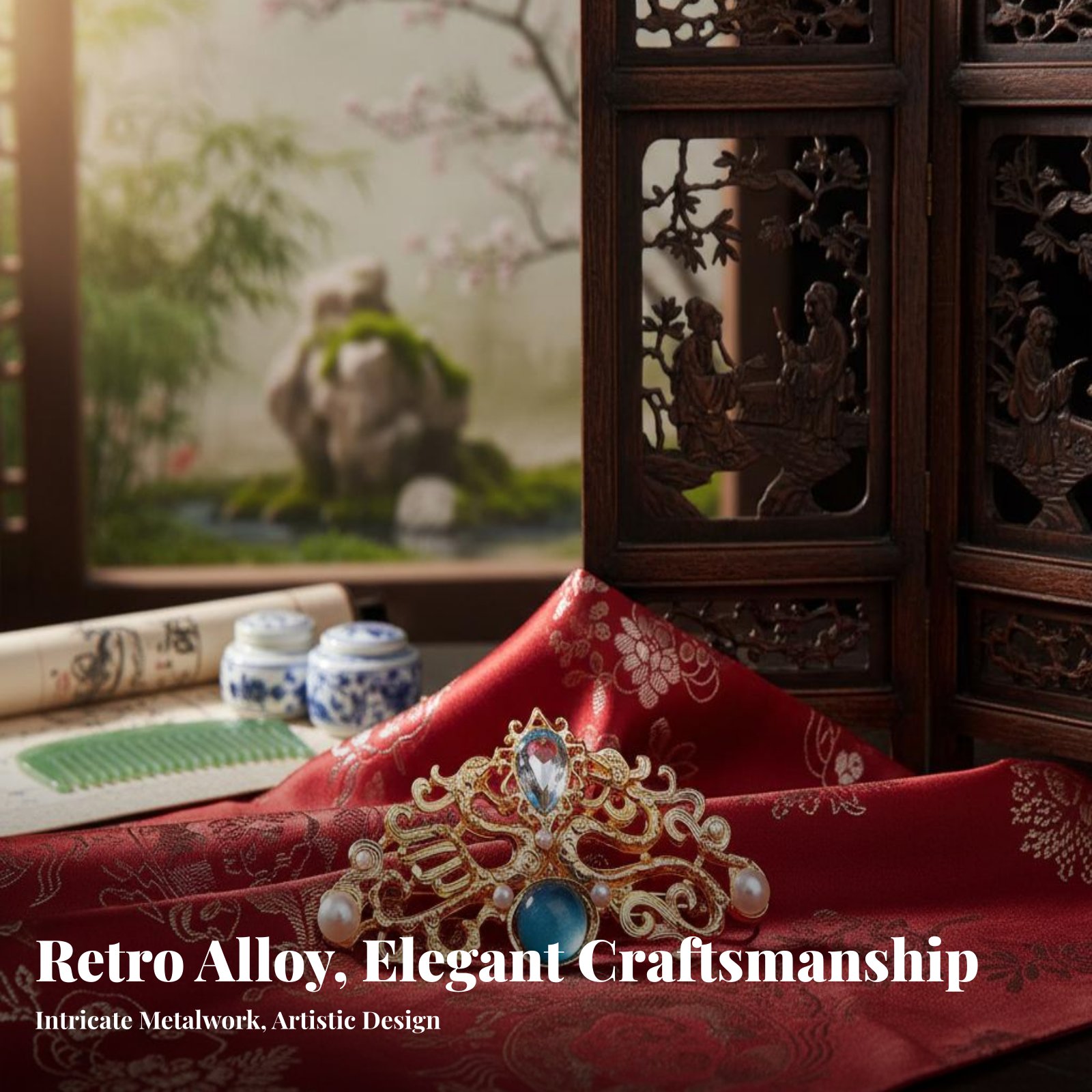Chinese Traditional Hair Acces - Women'S Vintage Accessories recensione e prezzo