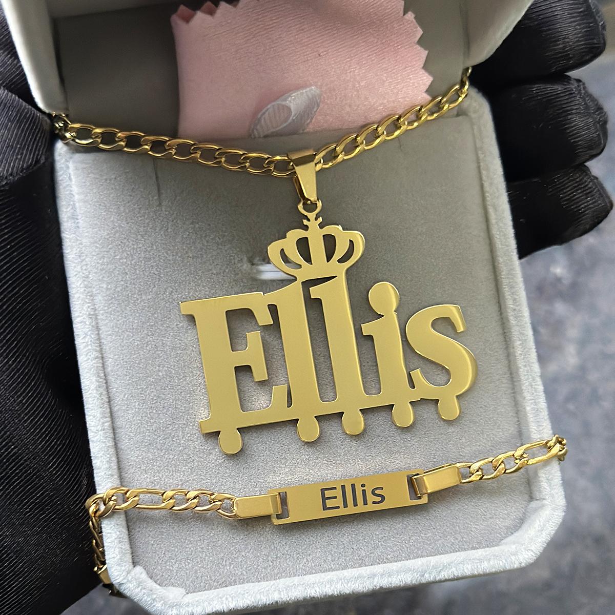 Custom Little Boy Name Necklac - Women Accessories Gift Set recensione e prezzo