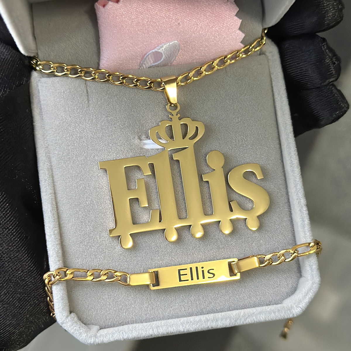Custom Little Boy Name Necklac - Women Accessories Gift Set recensione e prezzo