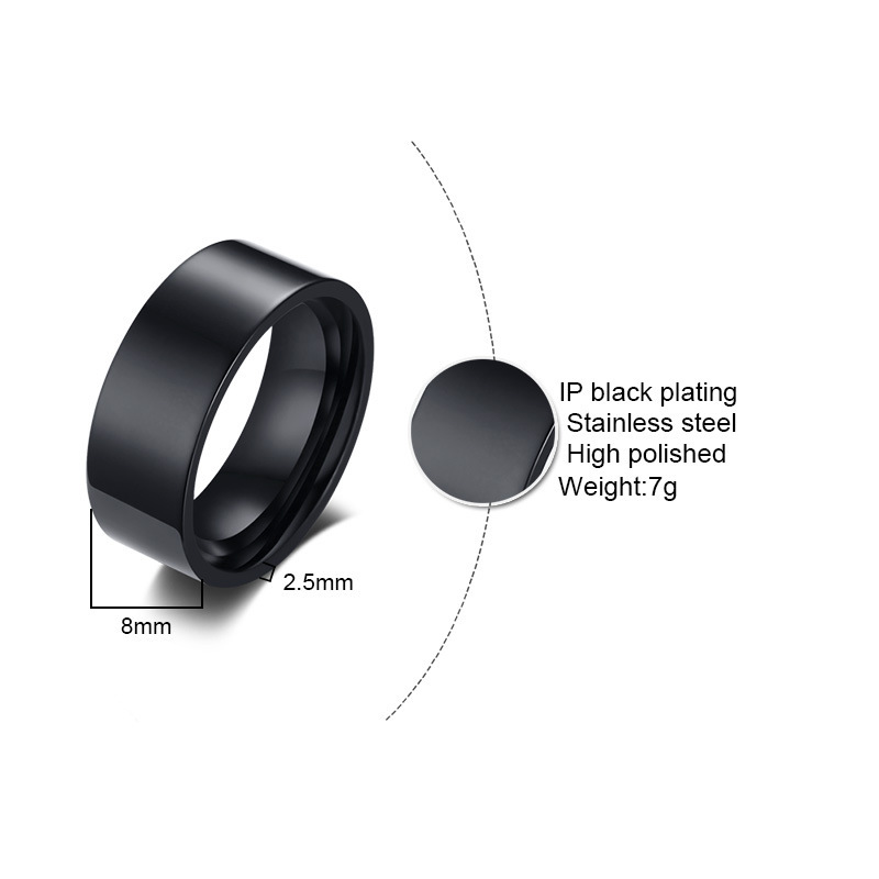 Trendy 8mm Smooth Customized S - Women Accessories Logo recensione e prezzo