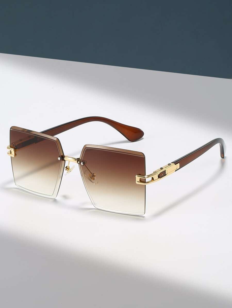 Rimless Ombre Lens Fashion Sun - Women'S Vintage Accessories recensione e prezzo