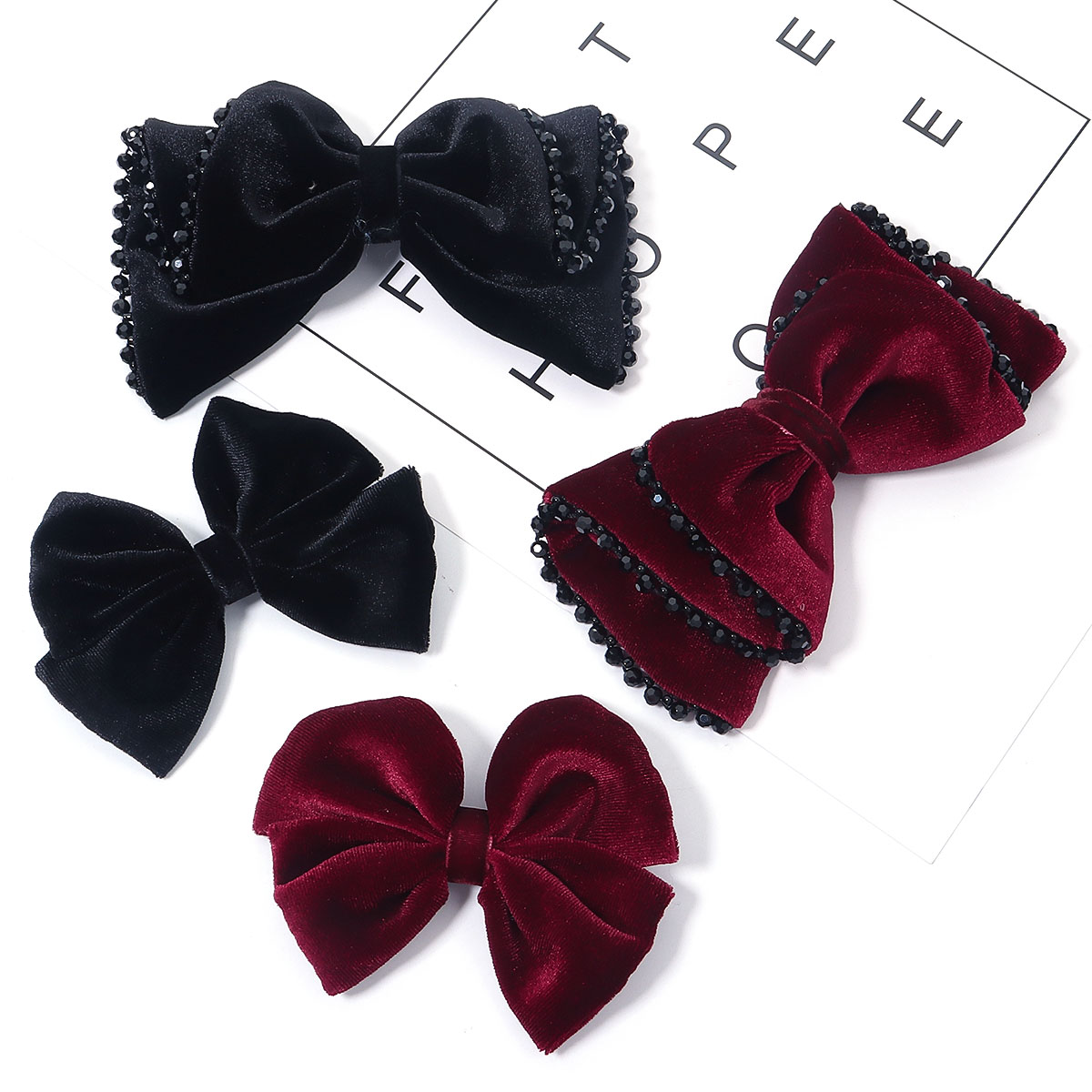 Wine Red Black Classics Style  - Women Jewelry Accessories For Black Dress recensione e prezzo