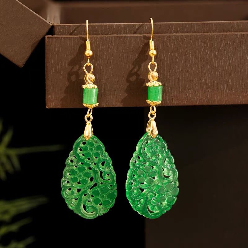 925 Silver Natural Green Jade  - Women Accessories For Hand recensione e prezzo