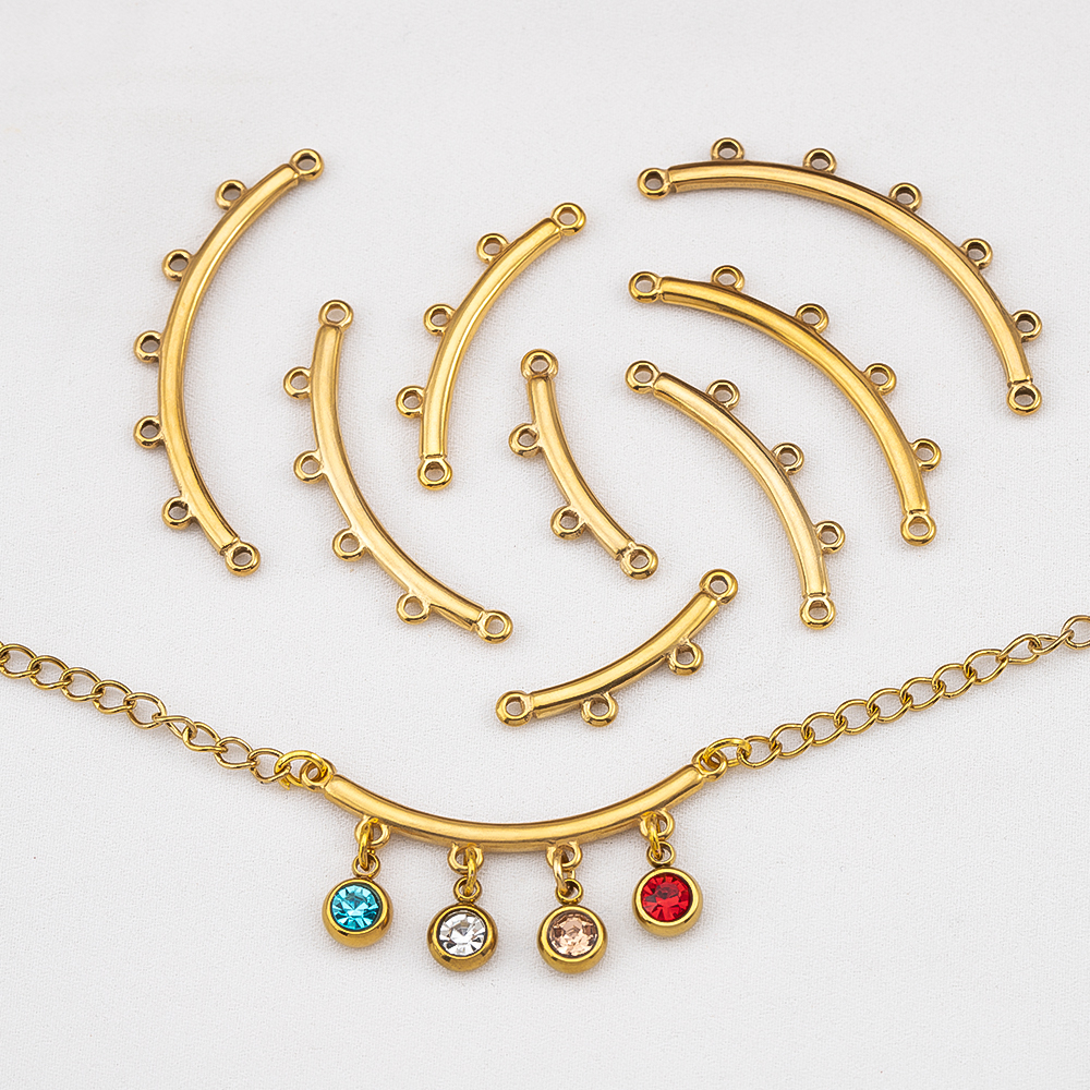 2 3 4 5 Loops Stainless Steel  - Layered Necklace Set recensione e prezzo