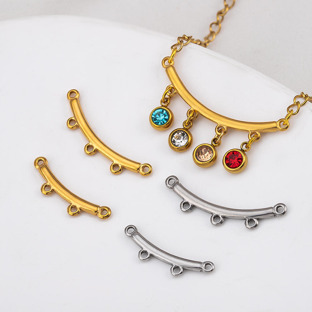 2 3 4 5 Loops Stainless Steel  - Layered Necklace Set recensione e prezzo