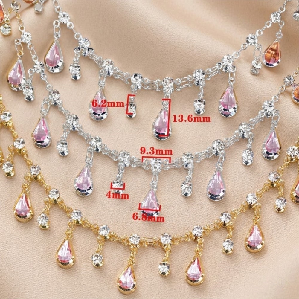 0.5/1m Teardrop Rhinestone Tas - Women'S Accessories Clothing recensione e prezzo