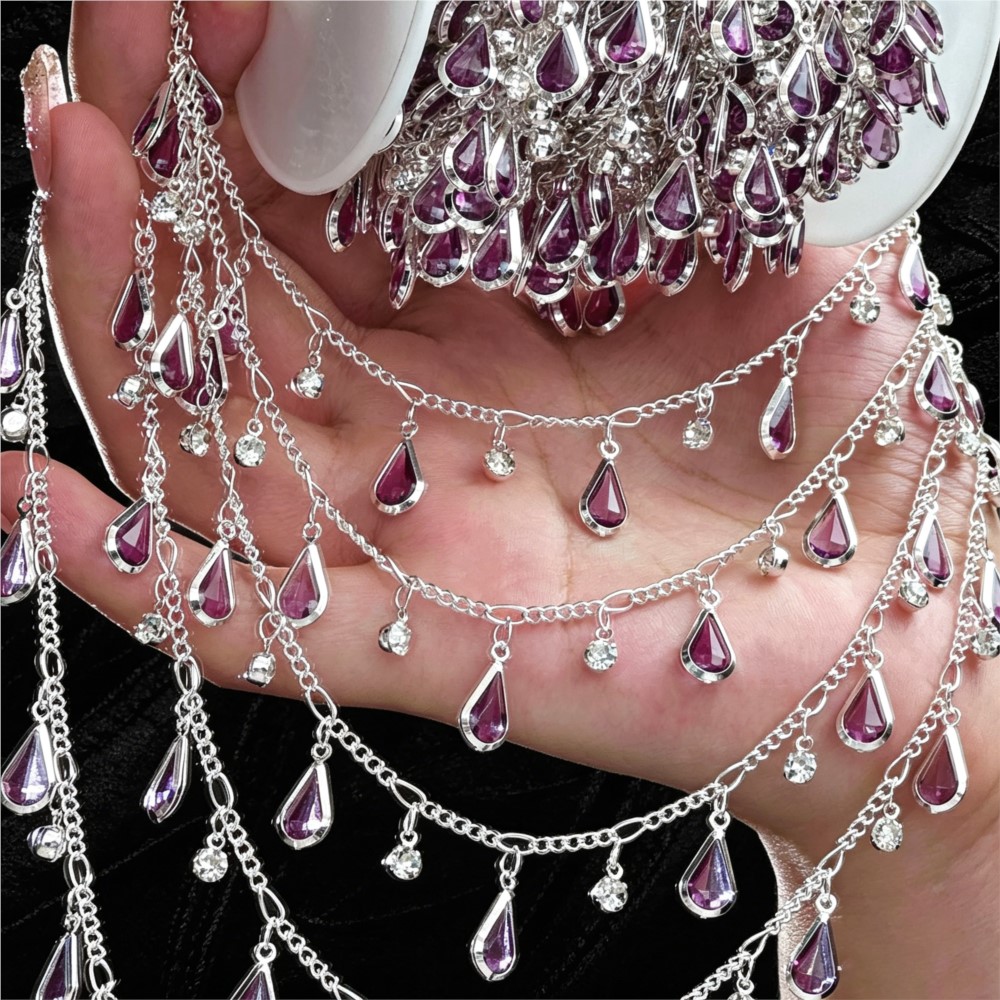 0.5/1m Teardrop Rhinestone Tas - Women'S Accessories Clothing recensione e prezzo