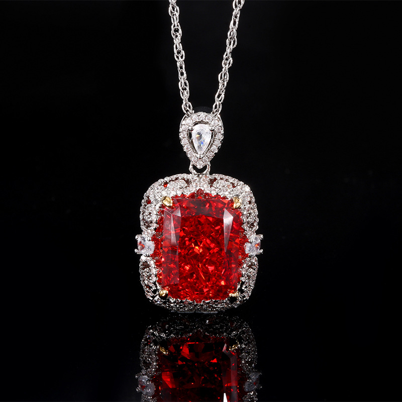 Ice Flowers Cut Pendant Neckla - Women'S Yellow Accessories recensione e prezzo