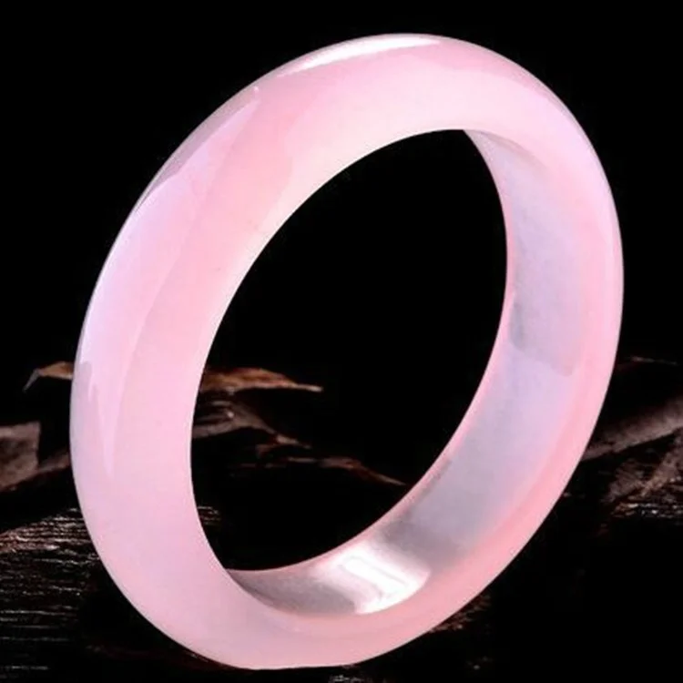 Genuine Natural Pink Jade Bang - Women Accessories For Hand recensione e prezzo