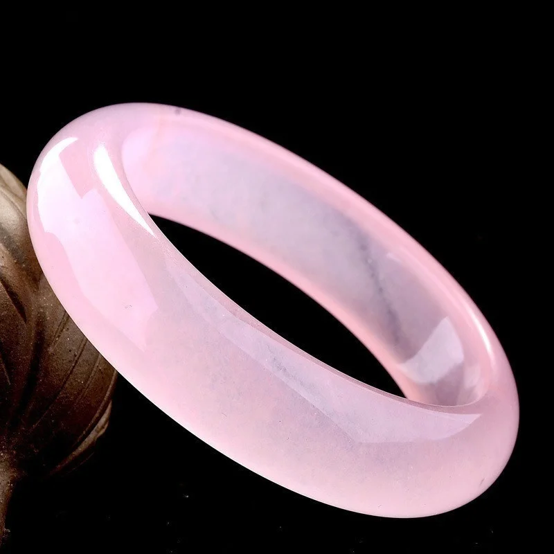 Genuine Natural Pink Jade Bang - Women Accessories For Hand recensione e prezzo
