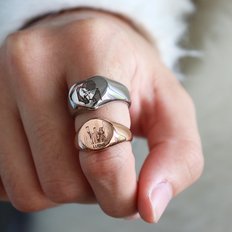 Custom Engraved Picture Logo N - Women Accessories Logo recensione e prezzo