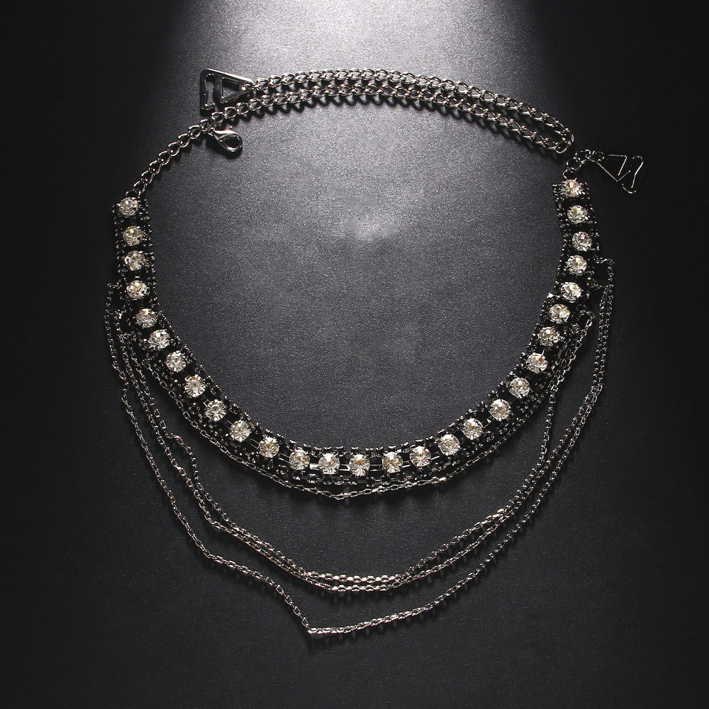 Stonefans Black Layered Should - Women Jewelry Accessories For Black Dress recensione e prezzo