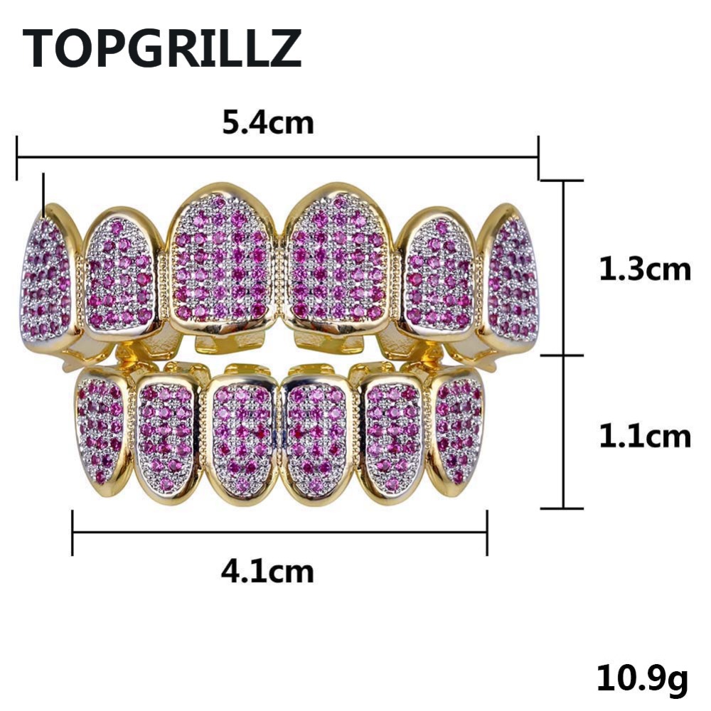 New Fit Hip Hop Gold Teeth Gri - Women Accessories Gift Set recensione e prezzo