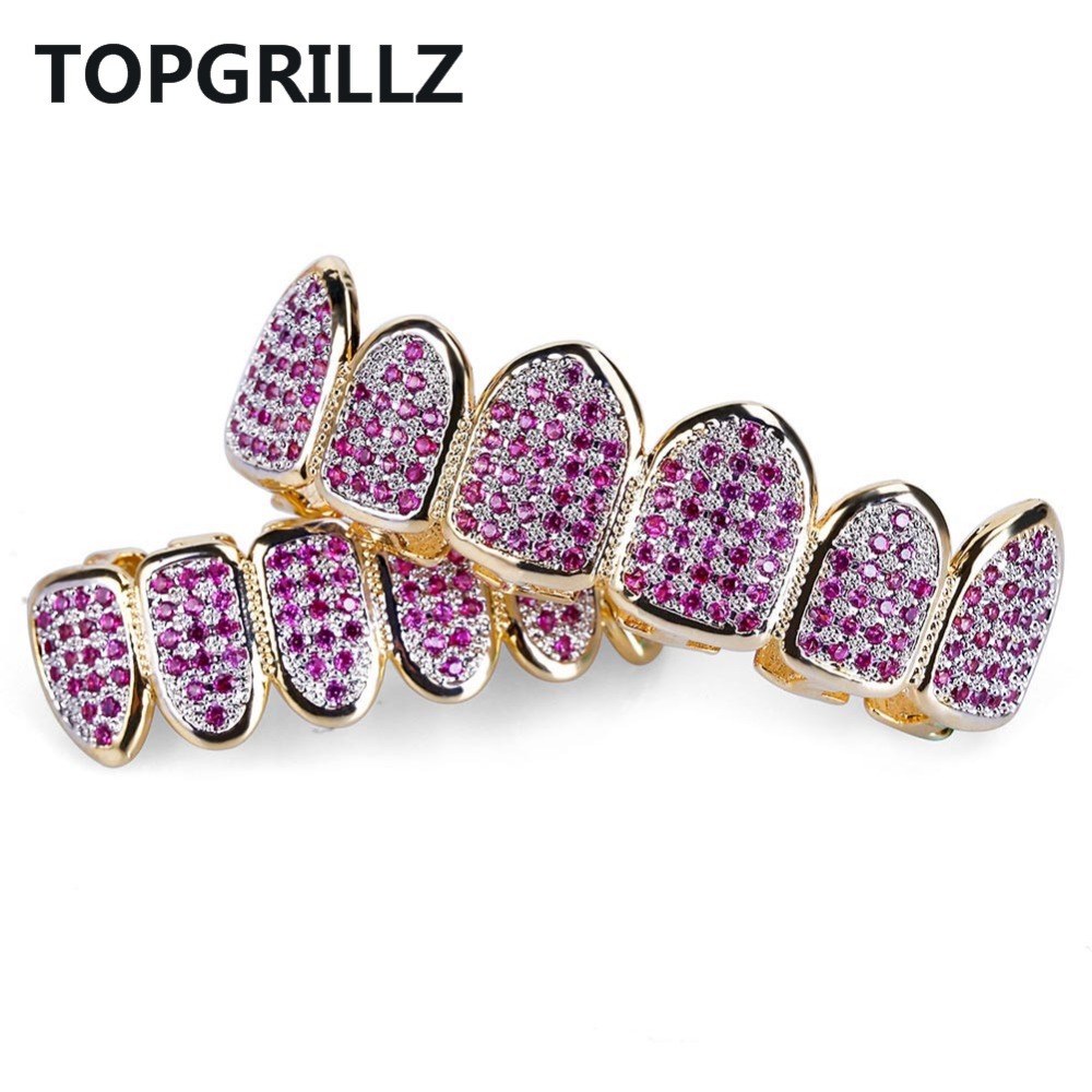 New Fit Hip Hop Gold Teeth Gri - Women Accessories Gift Set recensione e prezzo
